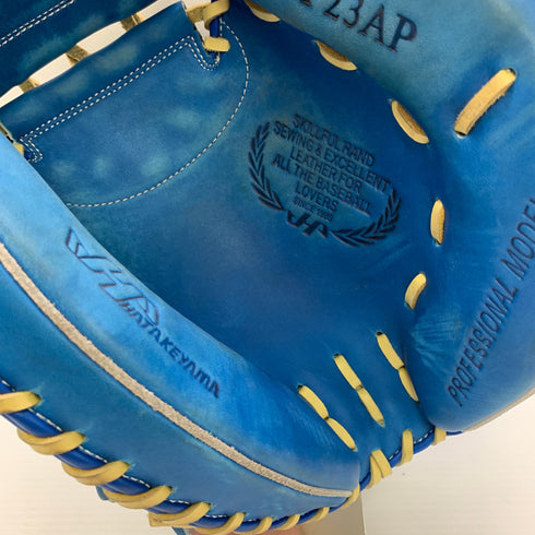 ハタケヤマ HATAKEYAMA TH-F23AP 軟式 大人 一般 キャッチャーミット 捕手 グローブ グラブ 右投げ 中古品 野球 1503