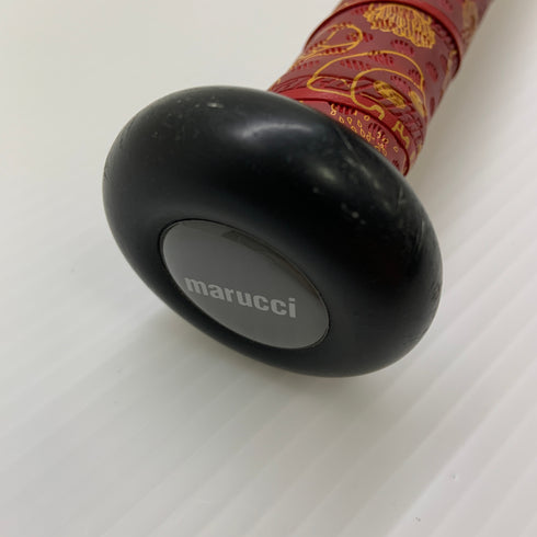 マルーチ marucci ワニクラッシャースピード 軟式 大人 一般 FRP製バット MJJSBBWS2 ミドルバランス 中古 ケース付き 野球 8502