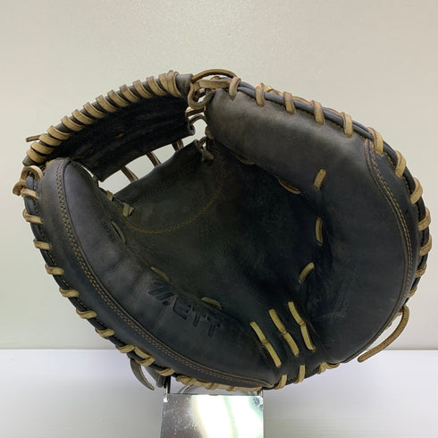 ゼット ZETT プロステイタス PROSTATUS BRCB30252 軟式 大人 一般 キャッチャーミット 捕手 グローブ グラブ 右投げ 中古品 グローブ袋付き 野球 9908