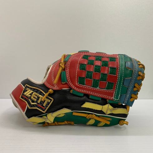 中古品 ゼット ZETT プロステイタス 硬式 内野手用オーダーグローブ 3927