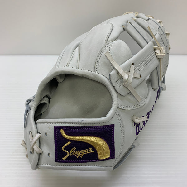 久保田スラッガー KUBOTA SLUGGER 硬式 大人 一般 内野手用 グローブ グラブ 右投げ 中古品 箱・グローブ袋付き 野球 6734