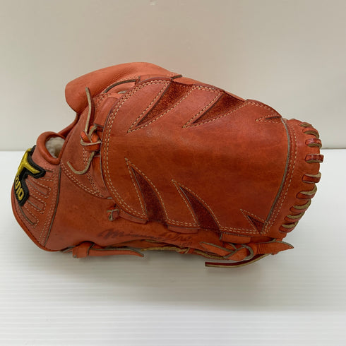 ミズノ MIZUNO ミズノプロ mizunopro 硬式 大人 一般 投手用 グローブ ピッチャー グラブ 右投げ オーダー 中古品 野球 9585