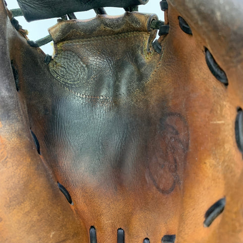 ハタケヤマ HATAKEYAMA 硬式 大人 一般 キャッチャーミット 捕手 グローブ グラブ 右投げ オーダー 中古品 野球 9350