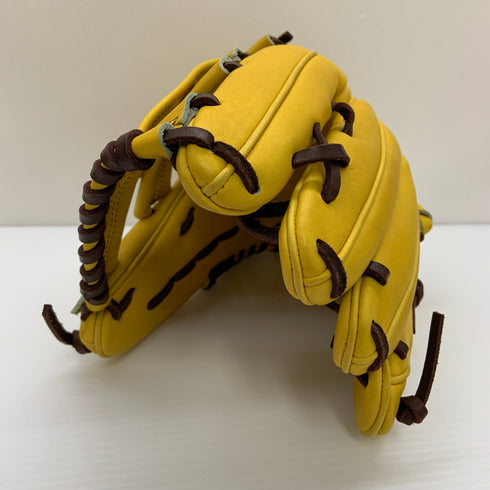 ミズノ MIZUNO ミズノプロ 硬式 大人 一般 外野手用 グローブ グラブ 右投げ オーダー 中古品 野球 8230