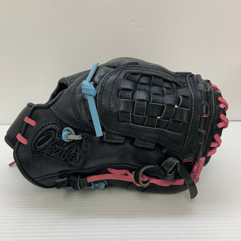 大久保グローブ 軟式 大人 一般 投手用 グローブ ピッチャー グラブ 右投げ 中古品 野球 7651