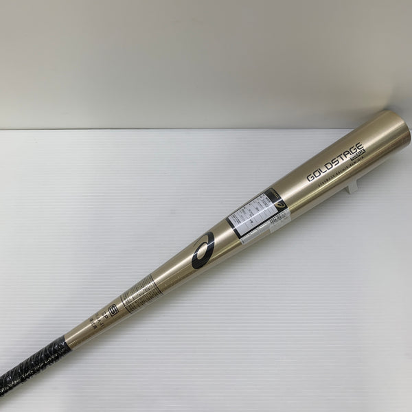 アシックス asics ゴールドステージ 硬式 大人 一般 金属製バット 3121B233 トップバランス 野球 7156