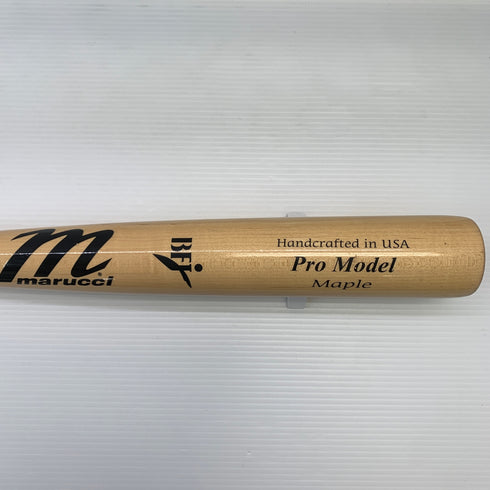 マルーチ marucci Pro Model 硬式 大人 一般 木製バット(BFJマーク) 中古 野球 8546