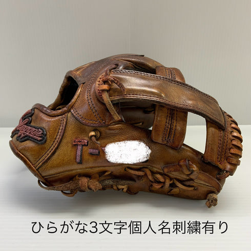 久保田スラッガー KUBOTA SLUGGER 硬式 大人 一般 内野手用 グローブ グラブ 右投げ オーダー 中古品 野球 1306