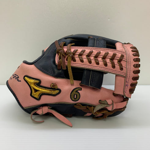 ミズノ MIZUNO ミズノプロ mizunopro HAGAJAPAN 軟式 大人 一般 内野手用 グローブ グラブ 右投げ オーダー 中古品 野球 8446