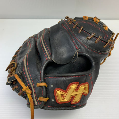 ハタケヤマ HATAKEYAMA PBW-7208B 硬式 大人 一般 キャッチャーミット 捕手 グローブ グラブ 右投げ 中古品 野球 9607