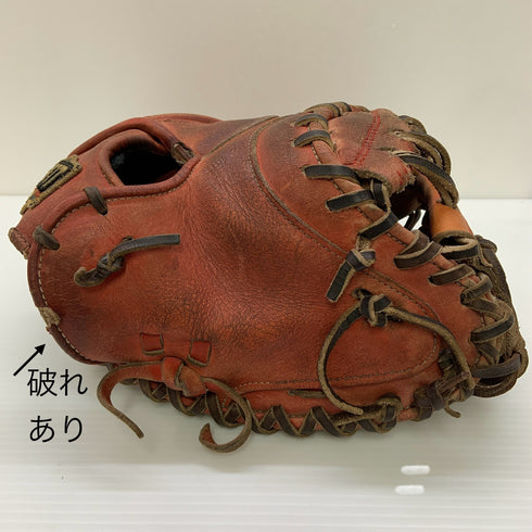 ゼット ZETT 硬式 大人 一般 キャッチャーミット 捕手 グローブ グラブ 右投げ 中古品 野球 9026