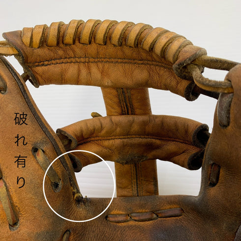 ドナイヤ Donaiya 硬式 大人 一般 内野手用 グローブ グラブ 右投げ 中古品 野球 6248