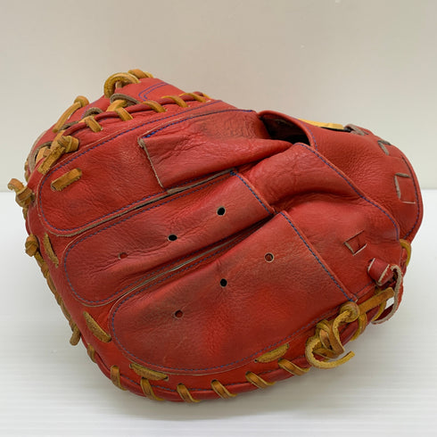 ハタケヤマ HATAKEYAMA WN-23M6 軟式 大人 一般 キャッチャーミット 捕手 グローブ グラブ 右投げ 中古品 グローブ袋付き 野球 8910