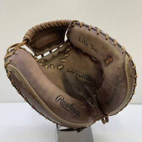 ローリングス Rawlings RG-14C 軟式 大人 一般 キャッチャーミット 捕手 グローブ グラブ 右投げ 中古品 野球 9960