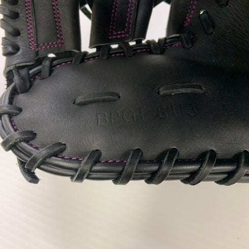ゼット ZETT グランステイタス BPGT-8113 台湾製 軟式 大人 一般 ファーストミット 一塁手 グローブ グラブ 右投げ 中古品 野球 8566