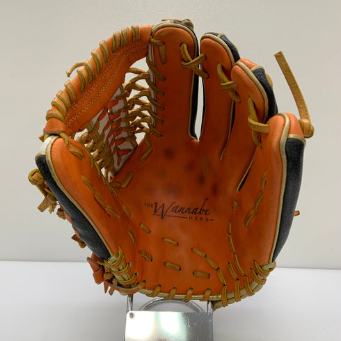 ウィルソン Wilson ワナビーヒーロー RHN5LF 軟式 大人 一般 内野手用 グローブ グラブ 右投げ 中古品 野球 9270