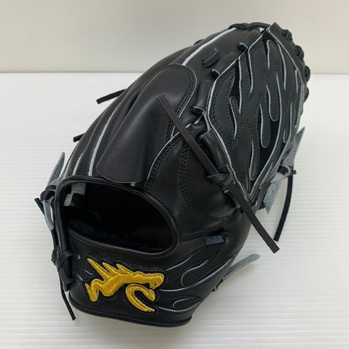 リュウ RYU 硬式 大人 一般 投手用 グローブ ピッチャー グラブ 右投げ KAN型 中古品 グローブ袋付き 野球 6755