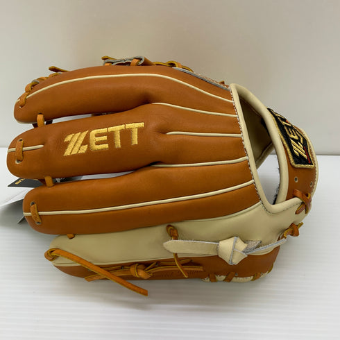 ゼット ZETT プロステイタス PROSTATUS BRGB32576F 軟式 大人 一般 二塁手・遊撃手用 グローブ グラブ 右投げ タグ付き 野球 9652