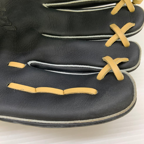ミズノ MIZUNO グローバルエリート Global Elite 1AJGS34413 軟式 大人 一般 内野手用 グローブ グラブ 右投げ 中古品 グローブ袋付き 野球 9108