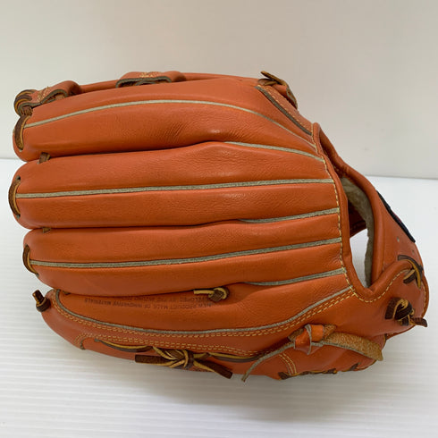 ミズノ MIZUNO ワールドウィン Super New Era 信義作 硬式 大人 一般 外野手用 グローブ グラブ 右投げ 中古品 野球 6295