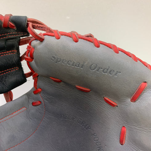 久保田スラッガー KUBOTA SLUGGER スペシャルオーダー 軟式 大人 一般 キャッチャーミット 捕手 グローブ グラブ 右投げ 中古品 野球 8195