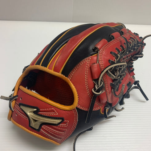 ミズノ MIZUNO グローバルエリート ソフトボール用 大人 一般 オールラウンド グローブ グラブ 右投げ 1AJGS22400 中古品 野球 7341
