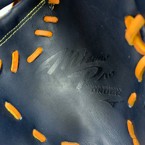 ミズノ MIZUNO ミズノプロ mizunopro HAGAJAPAN 軟式 大人 一般 ファーストミット 一塁手 グローブ グラブ 右投げ オーダー 中古品 グローブ袋付き 野球 8475