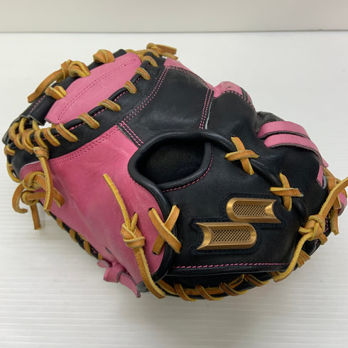 エスエスケイ SSK プロエッジ 軟式 大人 一般 キャッチャーミット 捕手 グローブ グラブ 左投げ オーダー 中古品 グローブ袋付き 野球 8058