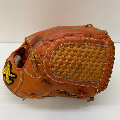 アトムズ ATOMS 硬式 大人 一般 内野手用 グローブ グラブ 右投げ 中古品 野球 6386