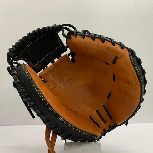 中古品 久保田スラッガー 軟式 オーダー キャッチャーミット 刺繍有り 4246
