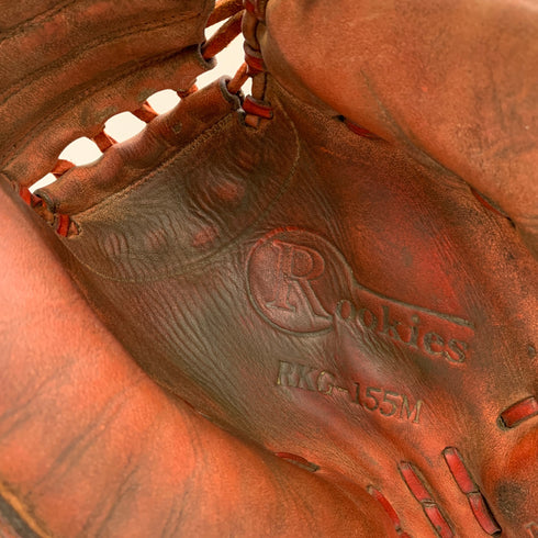 ハイゴールド HI-GOLD 軟式 大人 一般 キャッチャーミット 捕手 グローブ グラブ 右投げ RKG-155M 中古品 野球 6250