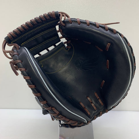 ジェニュイン Genuine 硬式 大人 一般 キャッチャーミット 捕手 グローブ グラブ 右投げ 中古品 野球 6493