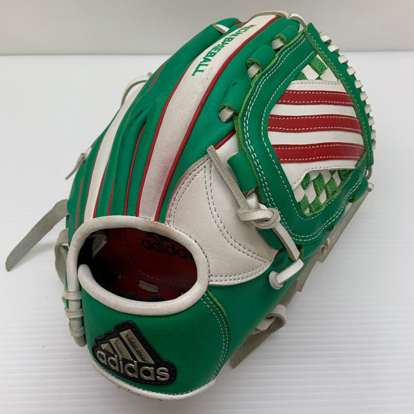 アディダス adidas KQ496 軟式 大人 一般 内野手用 グローブ グラブ 右投げ 中古品 野球 8784