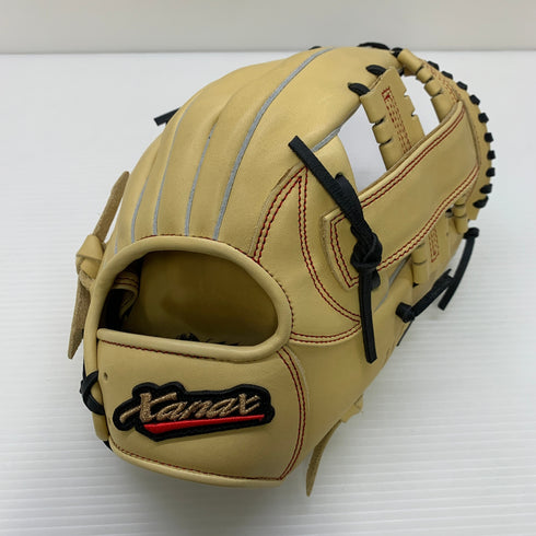 ザナックス Xanax ウイングエアー 軟式 大人 一般 オールラウンド グローブ グラブ 右投げ BRG23PH1W 中古品 野球 6021