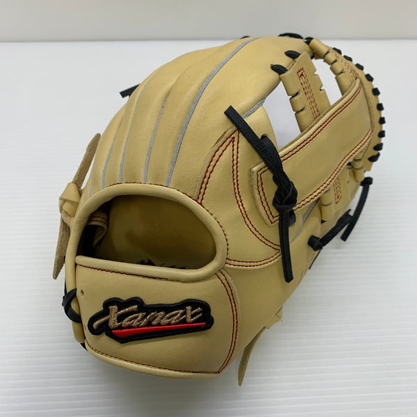 ザナックス Xanax ウイングエアー 軟式 大人 一般 オールラウンド グローブ グラブ 右投げ BRG23PH1W 中古品 野球 6021