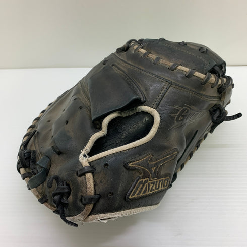 ミズノ MIZUNO 少年軟式 子ども キャッチャーミット 捕手 グローブ グラブ 右投げ 中古品 野球 1448