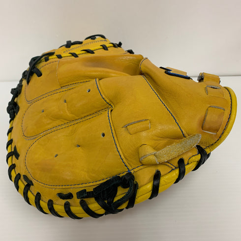 ハタケヤマ HATAKEYAMA TH-M62YS 軟式 大人 一般 キャッチャーミット 捕手 グローブ グラブ 右投げ 中古品 野球 9970