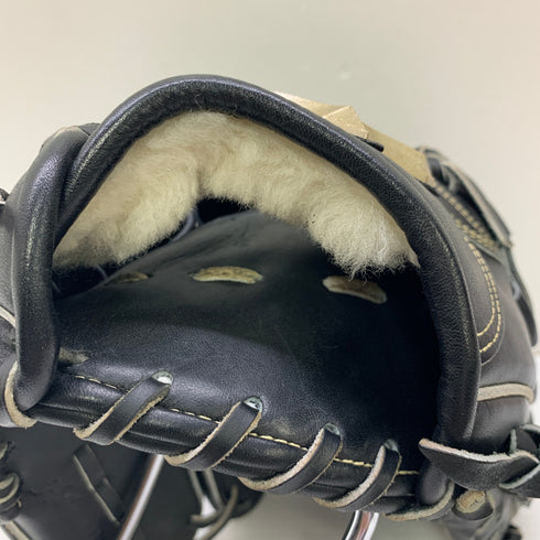 ミズノ MIZUNO グローバルエリート Global Elite 1AJGH24801 硬式 大人 一般 投手用 グローブ ピッチャー グラブ 右投げ 中古品 グローブ袋付き 野球 8557