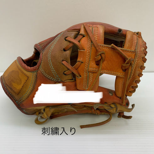 久保田スラッガー KUBOTA SLUGGER 硬式 大人 一般 内野手用 グローブ グラブ 右投げ オーダー 中古品 野球 1057