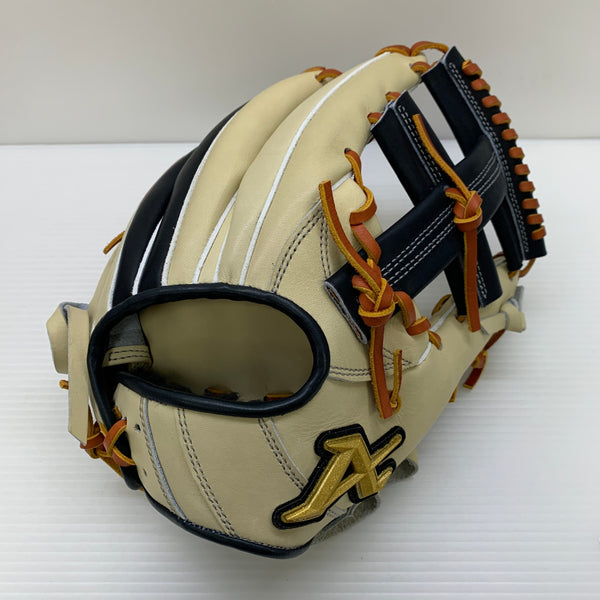 アトムズ ATOMS 軟式 大人 一般 内野手用 グローブ グラブ 右投げ 中古品 野球 6339