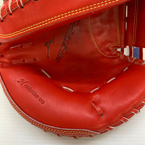 ミズノ MIZUNO グローバルエリート 硬式 大人 一般 キャッチャーミット 捕手 グローブ グラブ 右投げ 1AJCH21300 タグ付き グローブ袋付き 野球 6204