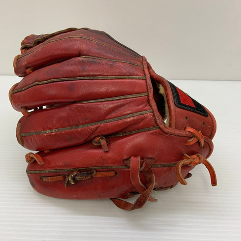 ミズノ MIZUNO ワールドウィン 信義作 硬式 大人 一般 内野手用 グローブ グラブ 右投げ 中古品 野球 6579