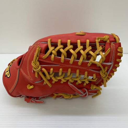 イソガイスポーツ オーダー品 硬式 大人 一般 外野手用 グローブ グラブ 右投げ ISO-10PT 中古品 グローブ袋付き 野球 6023