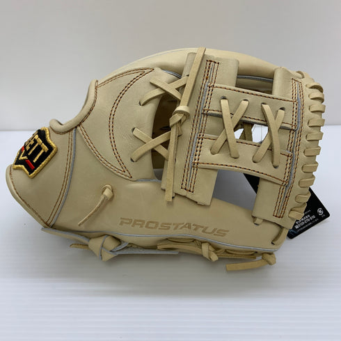 ゼット ZETT プロステイタス PROSTATUS BRGB30364 軟式 大人 一般 二塁手・遊撃手用 グローブ グラブ 右投げ タグ付き 野球 8482
