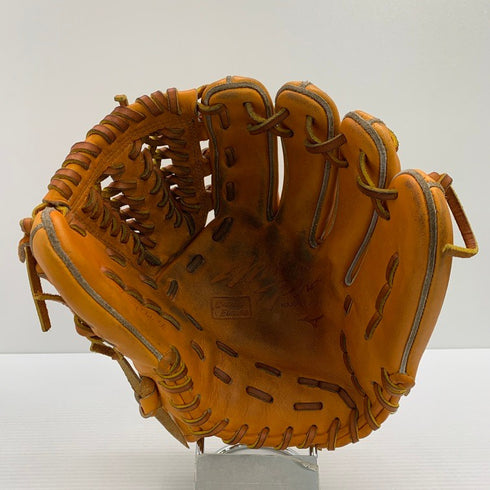 中古品 ミズノ MIZUNO ミズノプロ 軟式 内野手用グローブ 1AJGR28053 村上型 4457