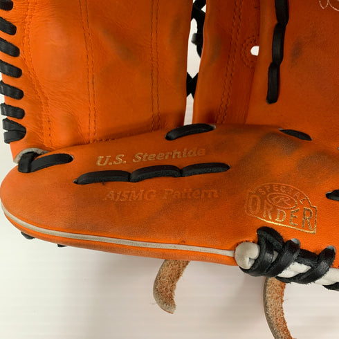 ローリングス Rawlings HOH GRSOGHHW 軟式 大人 一般 内野手用 グローブ グラブ 右投げ オーダー 中古品 野球 9661