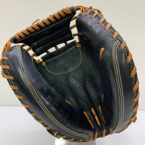 エスエスケイ SSK SMM-6119 SPECIAL MAKE GLOVE 軟式 大人 一般 キャッチャーミット 捕手 グローブ グラブ 右投げ 中古品 野球 9099