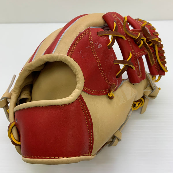 MUJIグローブ 硬式 大人 一般 内野手用 グローブ グラブ 右投げ 中古品 野球 9089