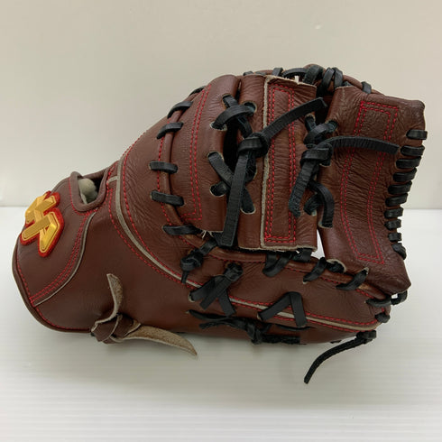ハタケヤマ HATAKEYAMA 硬式 大人 一般 ファーストミット 一塁手 グローブ グラブ 右投げ 中古品 野球 9001