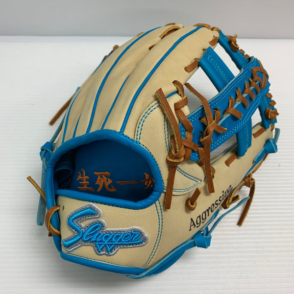 久保田スラッガー KUBOTA SLUGGER スペシャルオーダー 軟式 大人 一般 外野手用 グローブ グラブ 右投げ 中古品 野球 6229